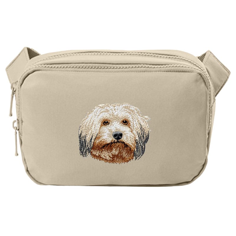 Havanese Embroidered Crossbody Bag - Image 3