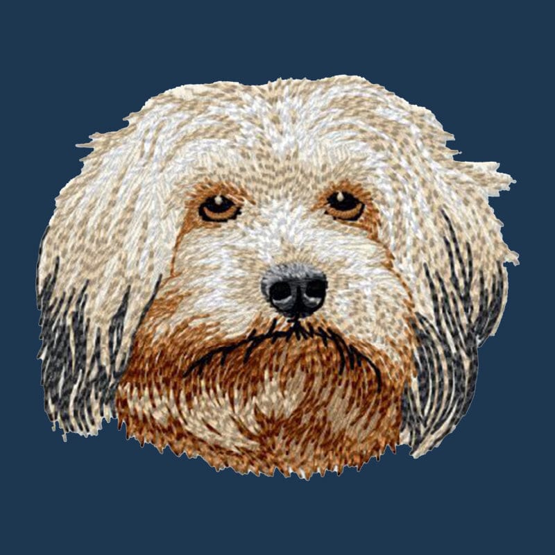 Havanese Embroidered Men's Denim Shirt - Image 2