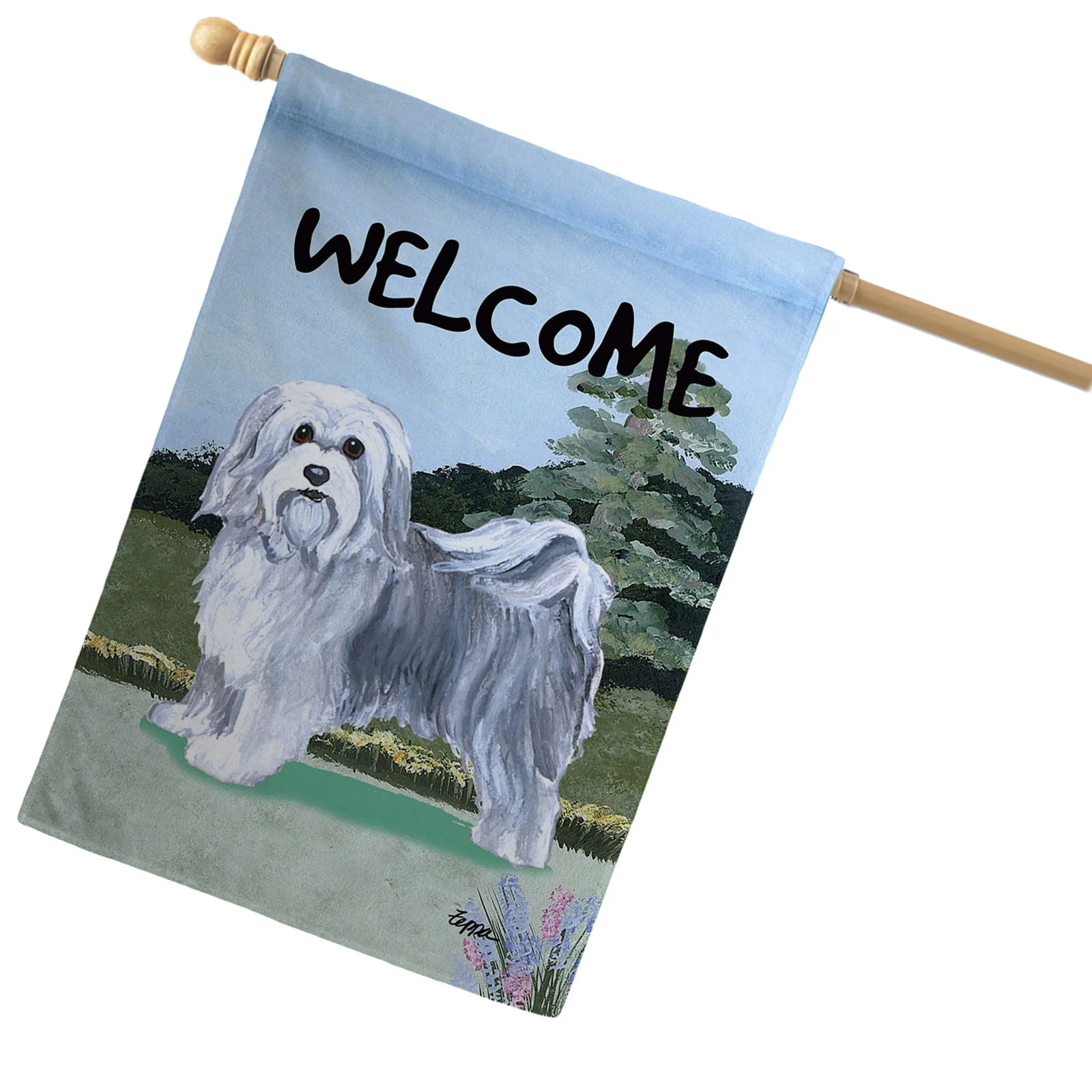 Havanese House Flag