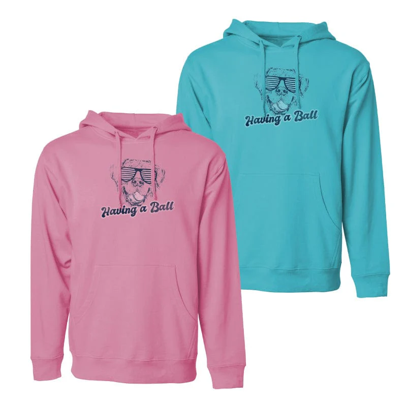 Having a Ball - Sweatshirt Pullover Hoodie