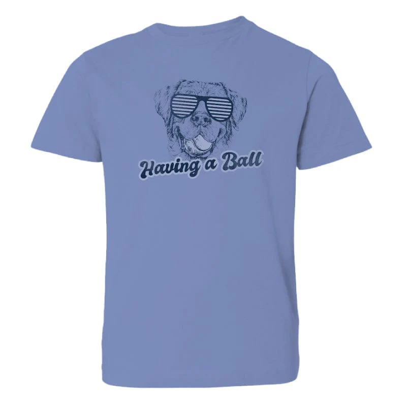 Having a Ball- Youth Short Sleeve T-Shirt