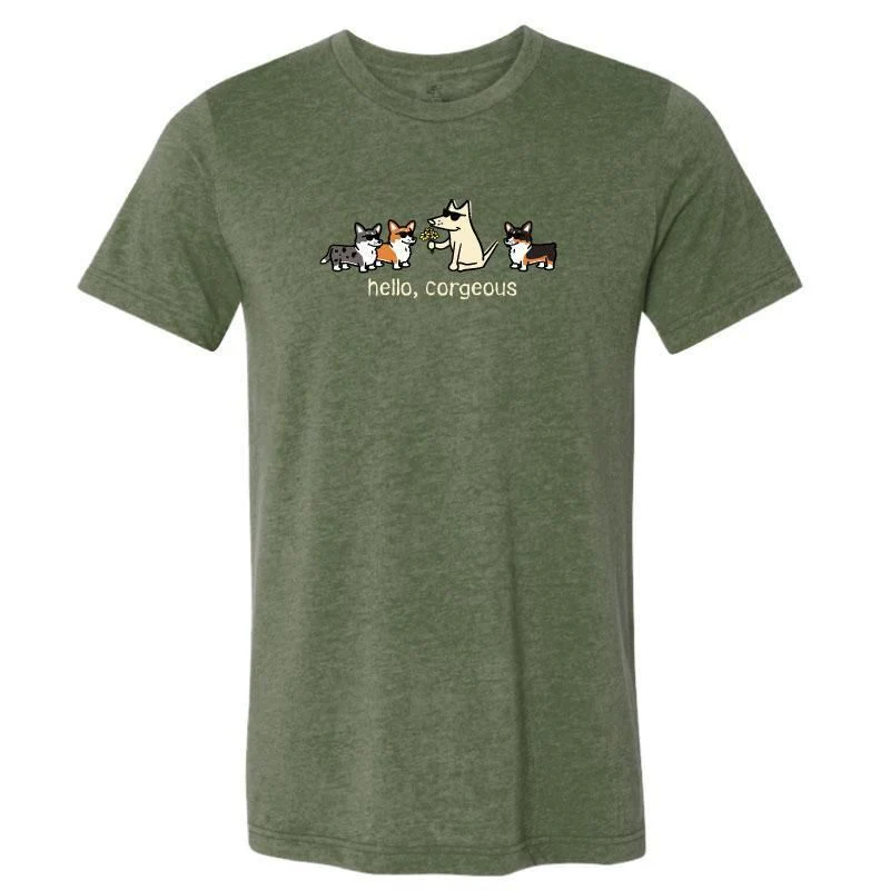 Hello, Corgeous - Lightweight Tee