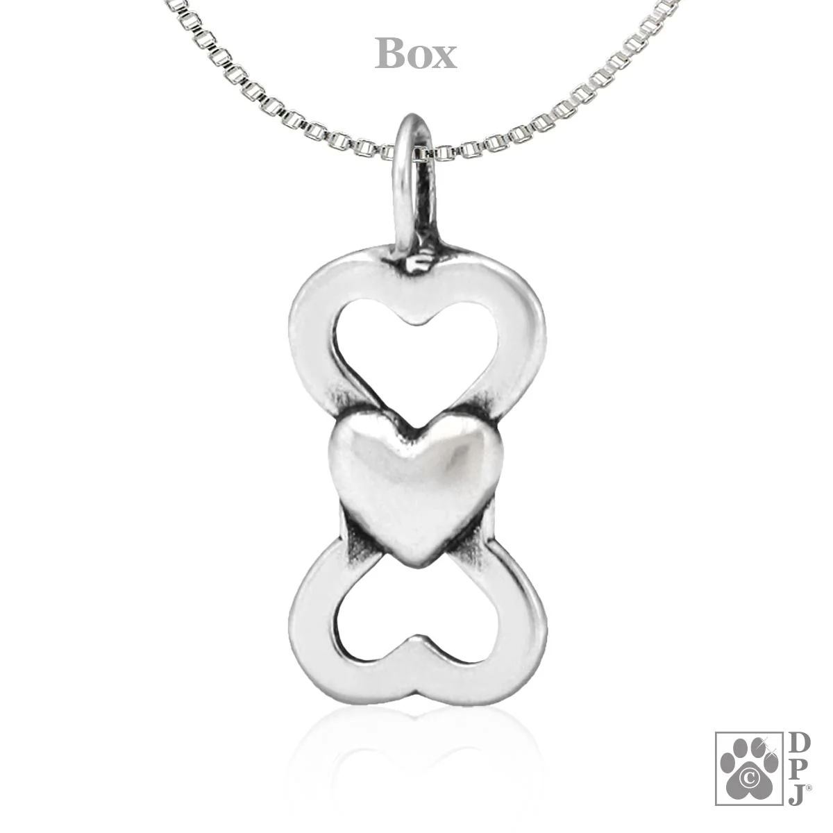 Bone and Heart  Pendant - Image 2