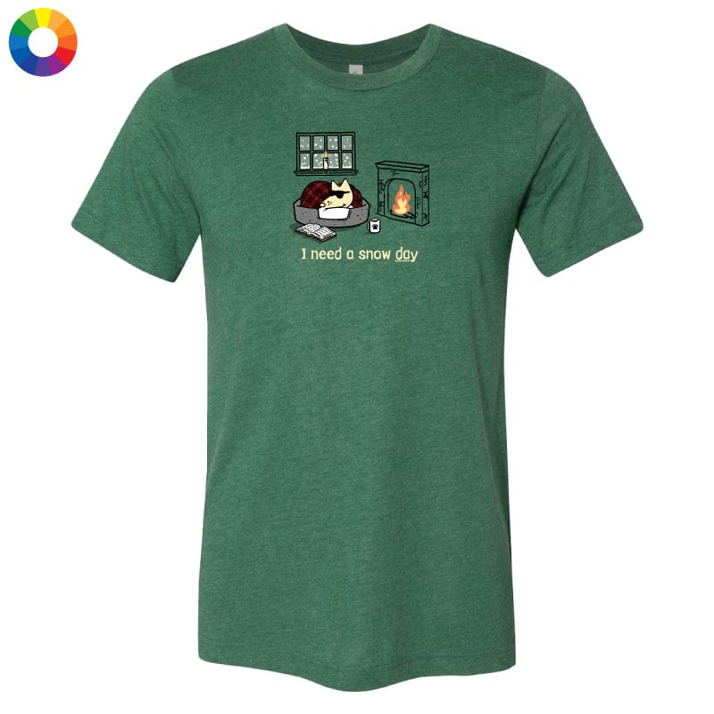 I Need A Snow Day - Lightweight Tee - Image 3