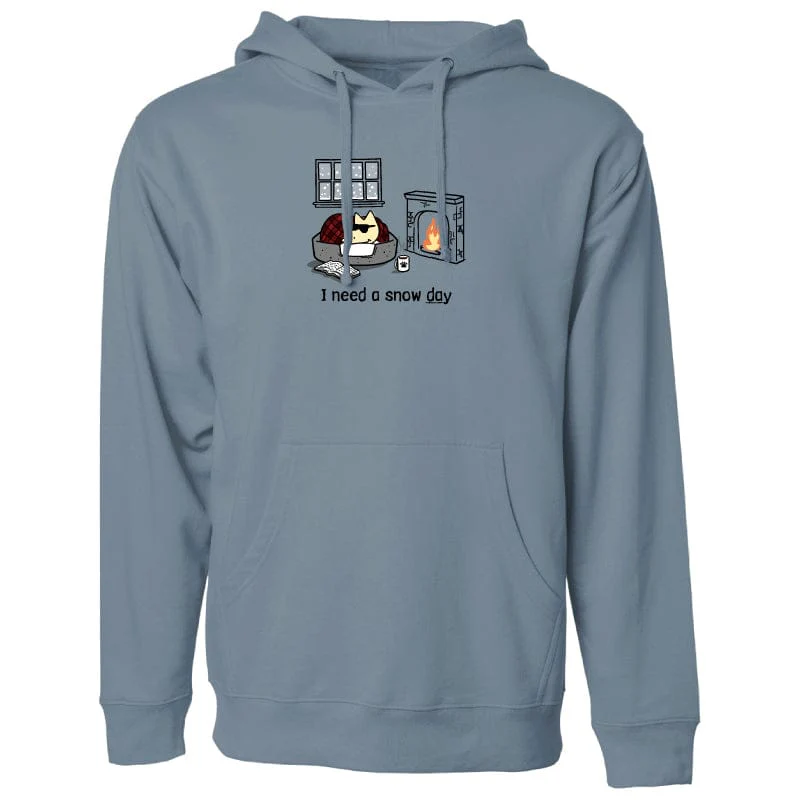 I Need A Snow Day -  Sweatshirt Pullover Hoodie - Image 3