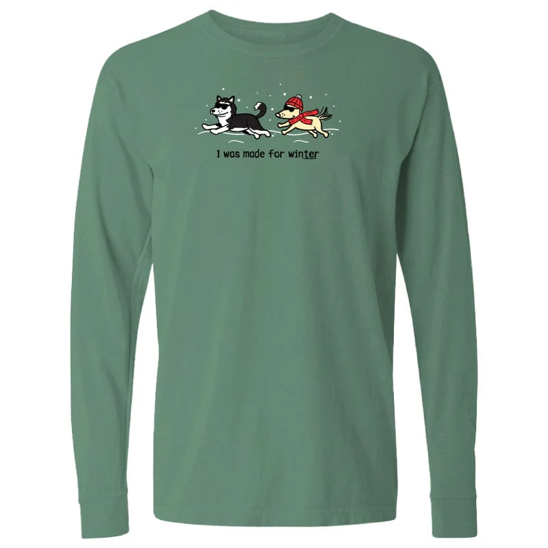 I was made for Winter - Classic Long-Sleeve T-Shirt - Image 3
