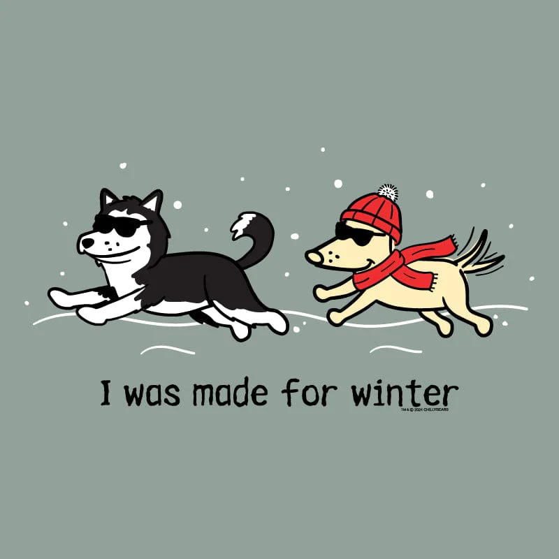 I was made for Winter - Sweatshirt Pullover Hoodie - Image 2