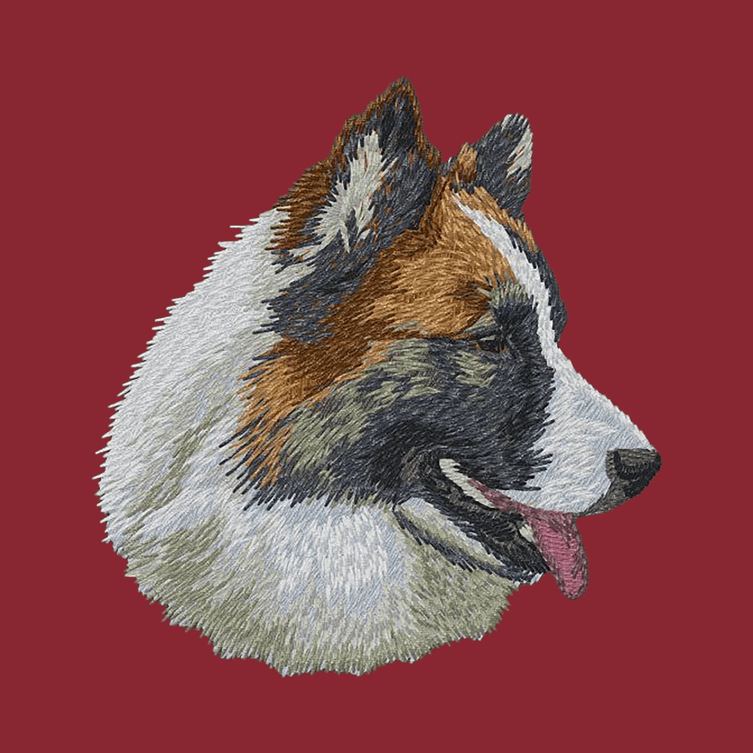 Icelandic Sheepdog Embroidered Wearable Blanket - Image 2