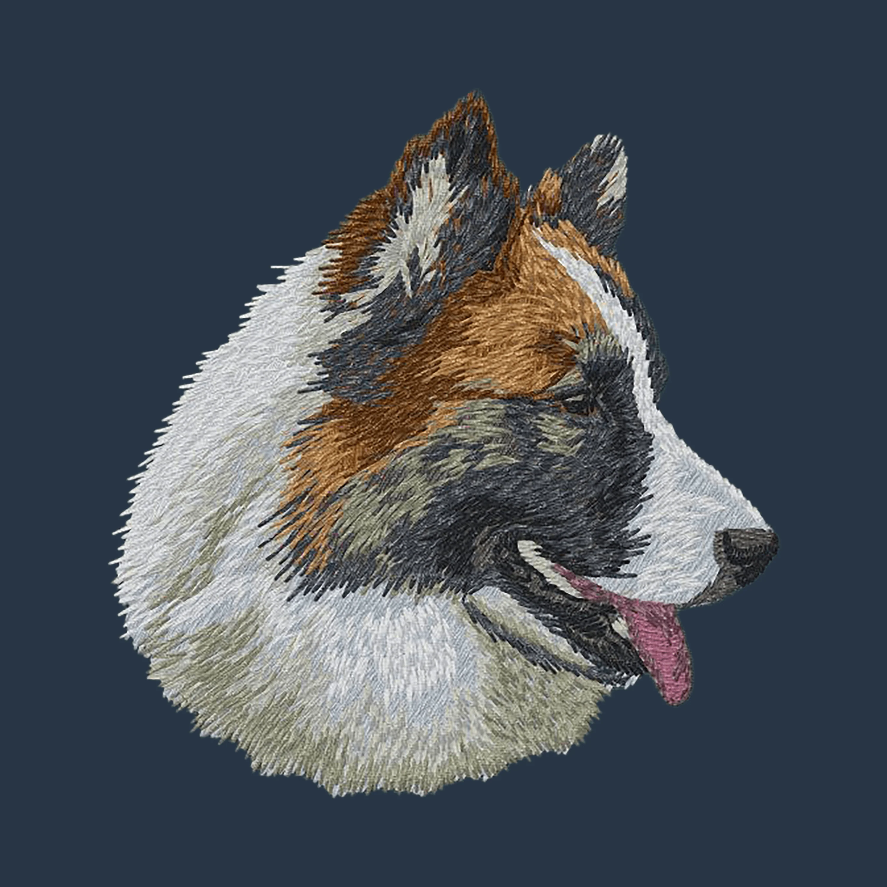 Icelandic Sheepdog Embroidered Wearable Blanket - Image 4