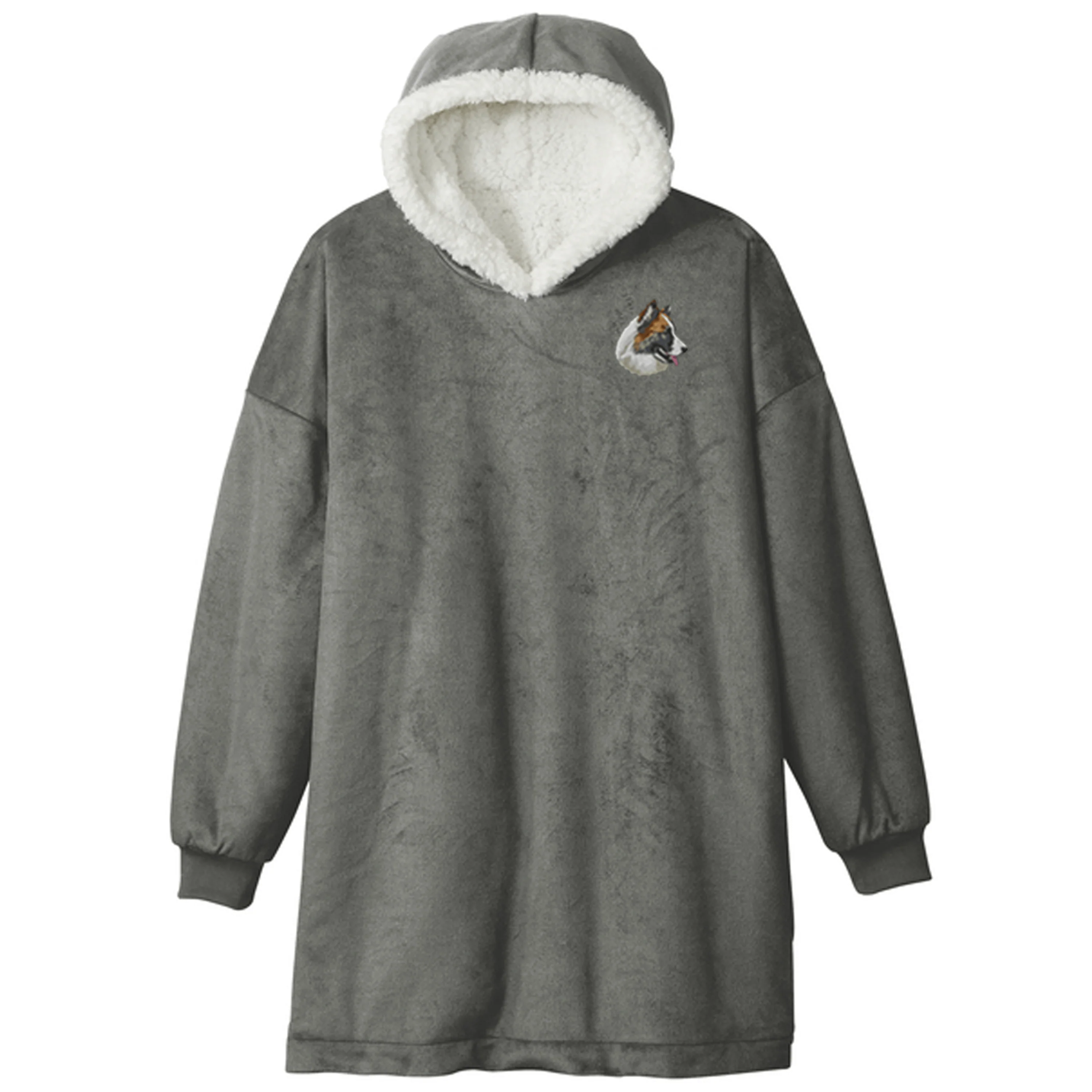 Icelandic Sheepdog Embroidered Wearable Blanket - Image 5