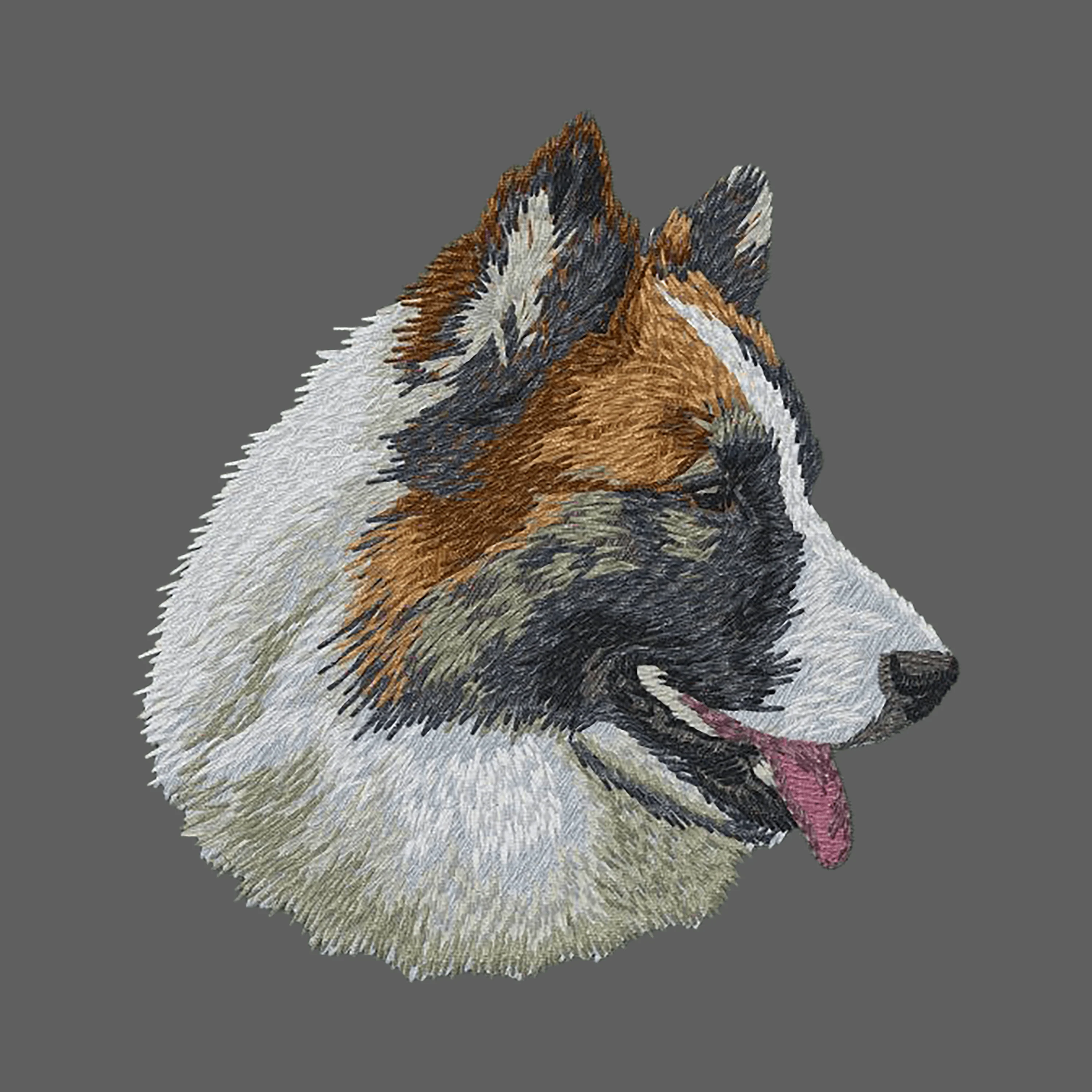Icelandic Sheepdog Embroidered Women's Fleece Jacket - Image 2