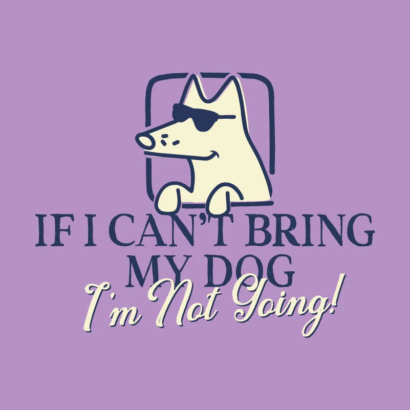 If I Can't Bring My Dog - Ladies T-Shirt V-Neck - Image 2