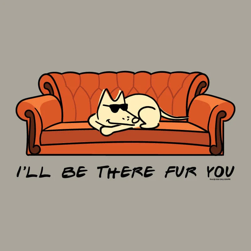 I'll Be There Fur You - Classic Long-Sleeve T-Shirt - Image 2