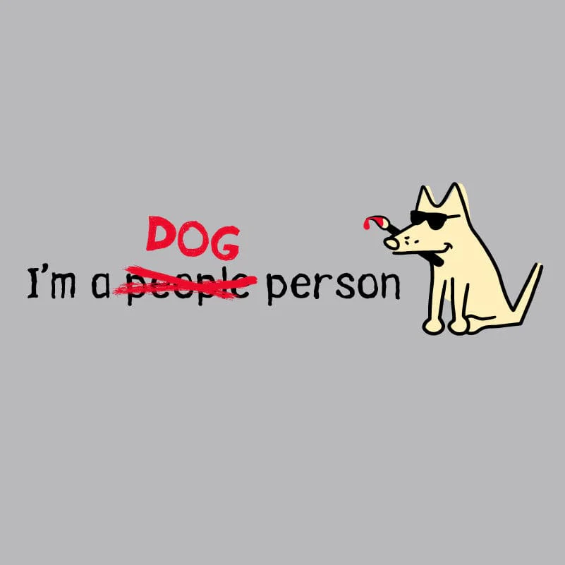I'm a Dog Person - Baseball T-Shirt - Image 2