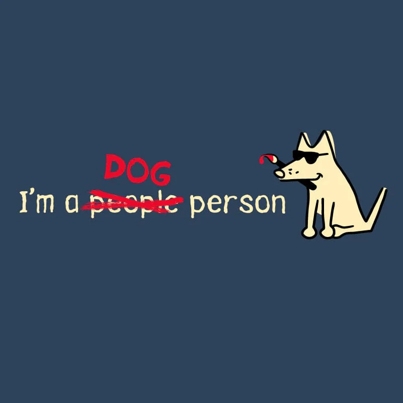 I'm a Dog Person - Ladies T-Shirt V-Neck - Image 2