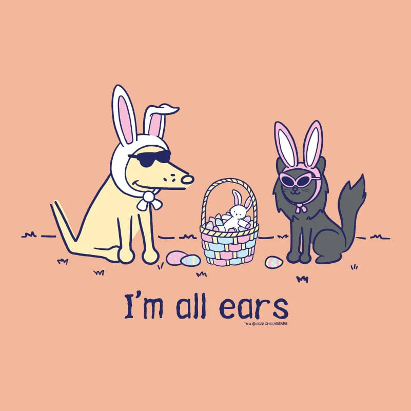 I'm All Ears - Melange Terry Hoodie - Image 2