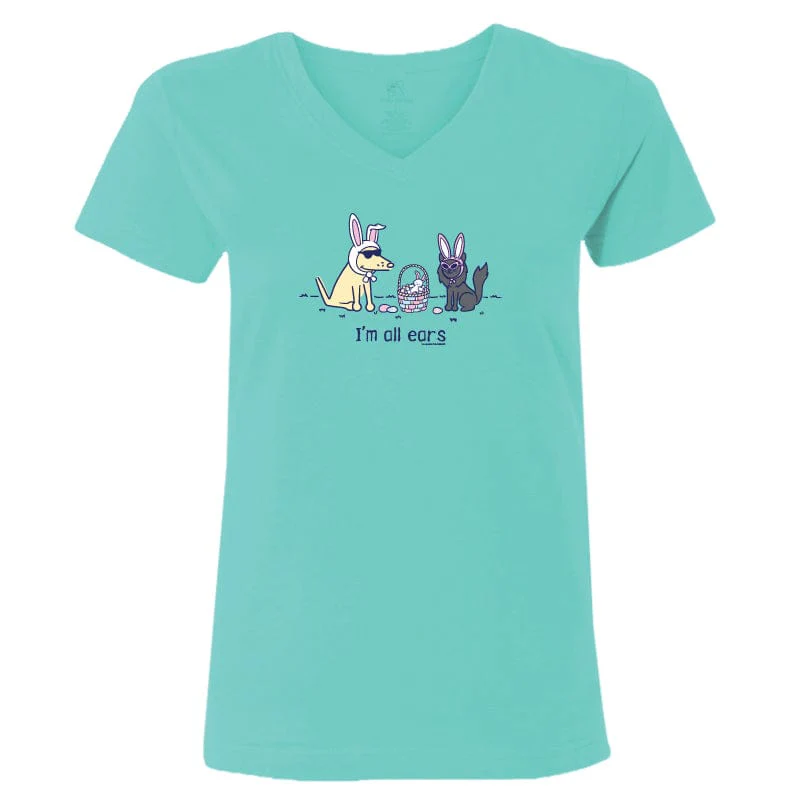 I'm All Ears -  T-Shirt V-Neck