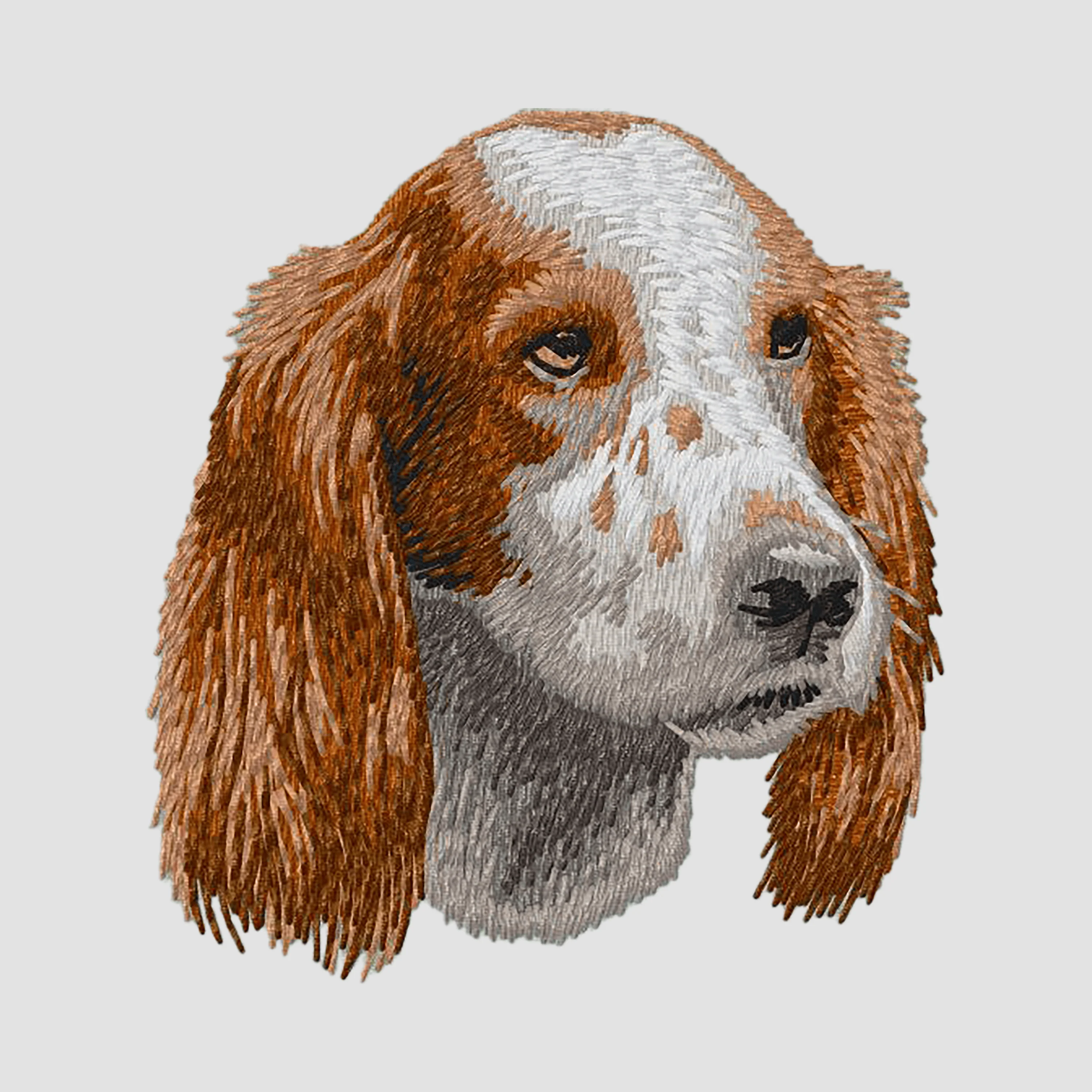 Irish Red and White Setter Embroidered Sweatshirt Hoodie - Image 4