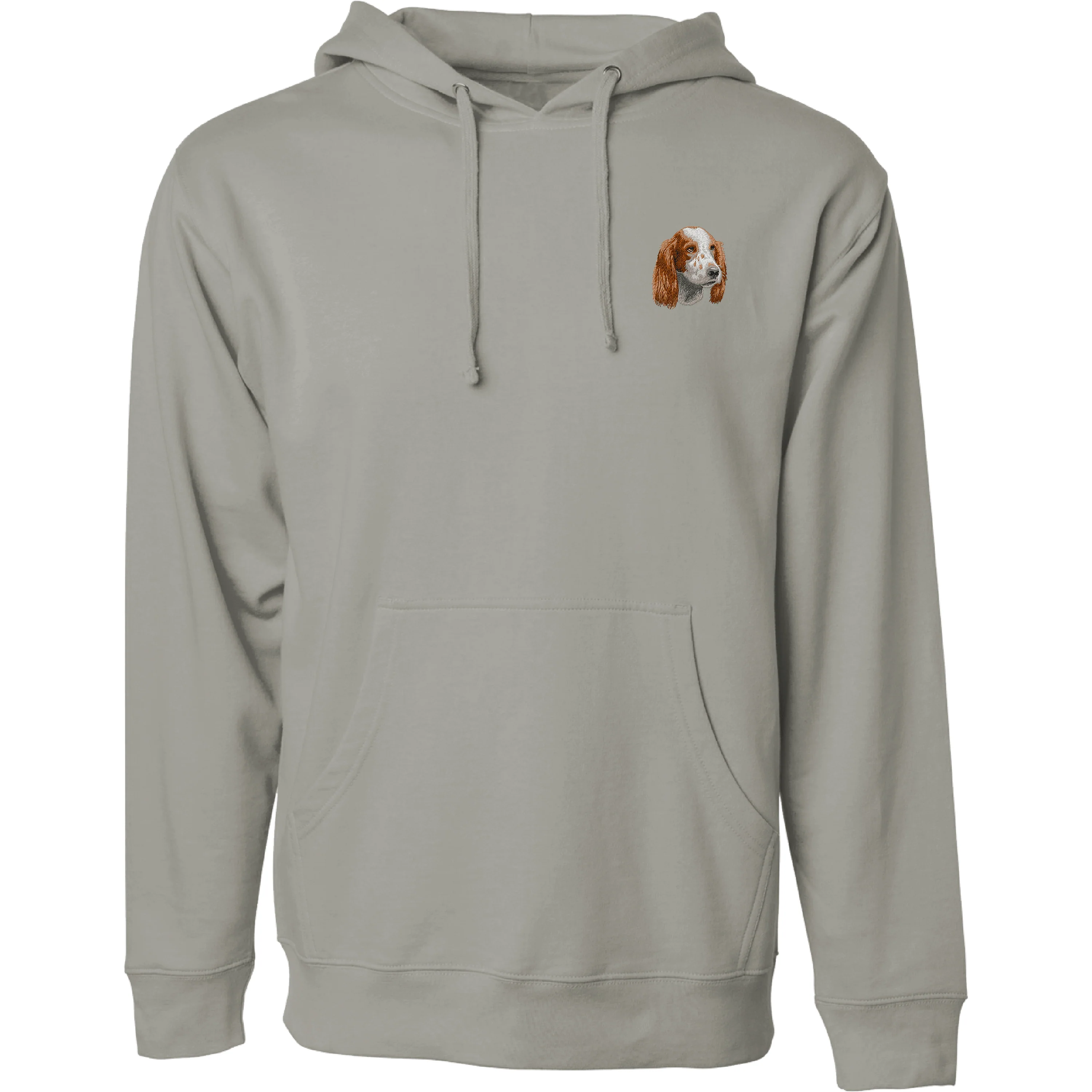 Irish Red and White Setter Embroidered Sweatshirt Hoodie - Image 7