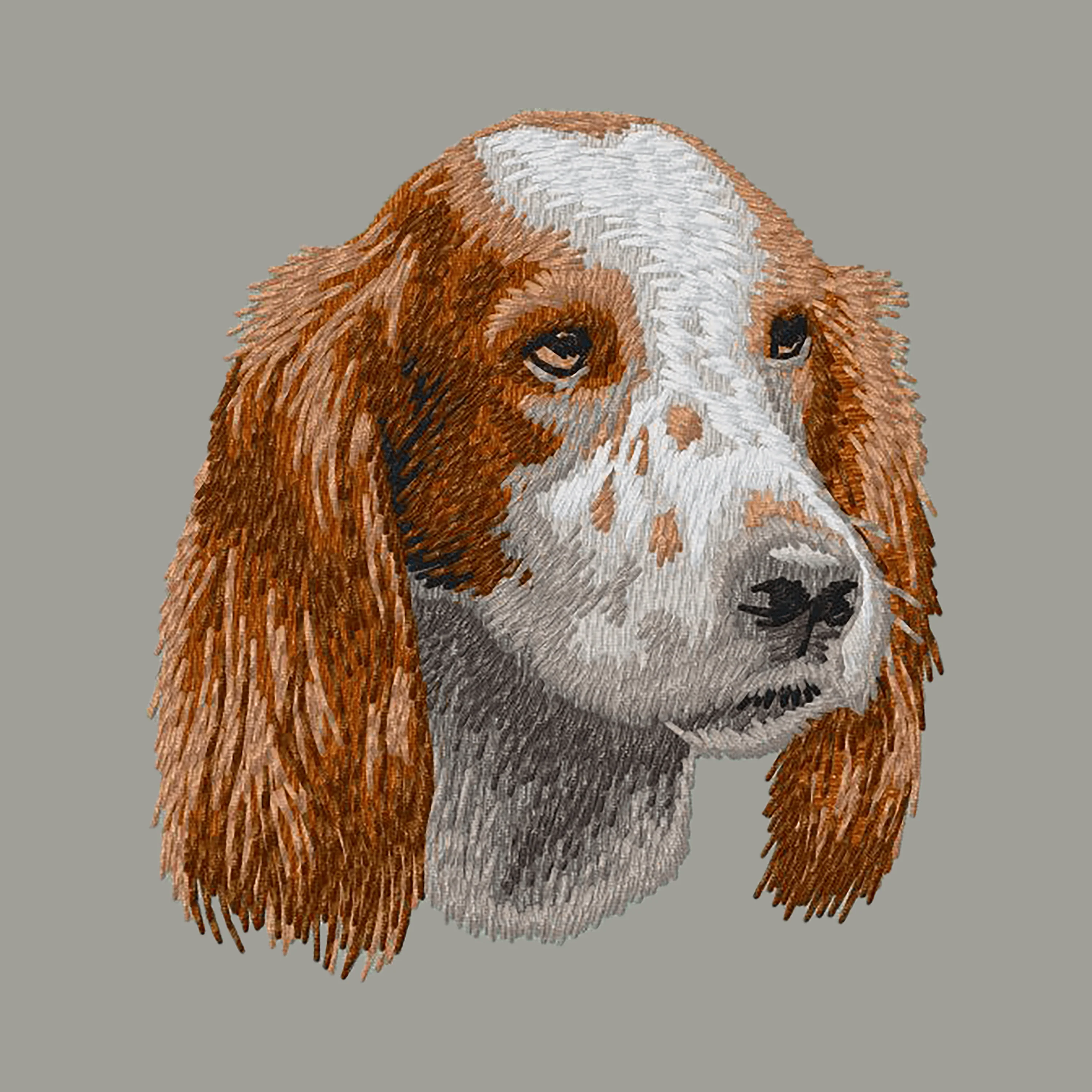 Irish Red and White Setter Embroidered Sweatshirt Hoodie - Image 8