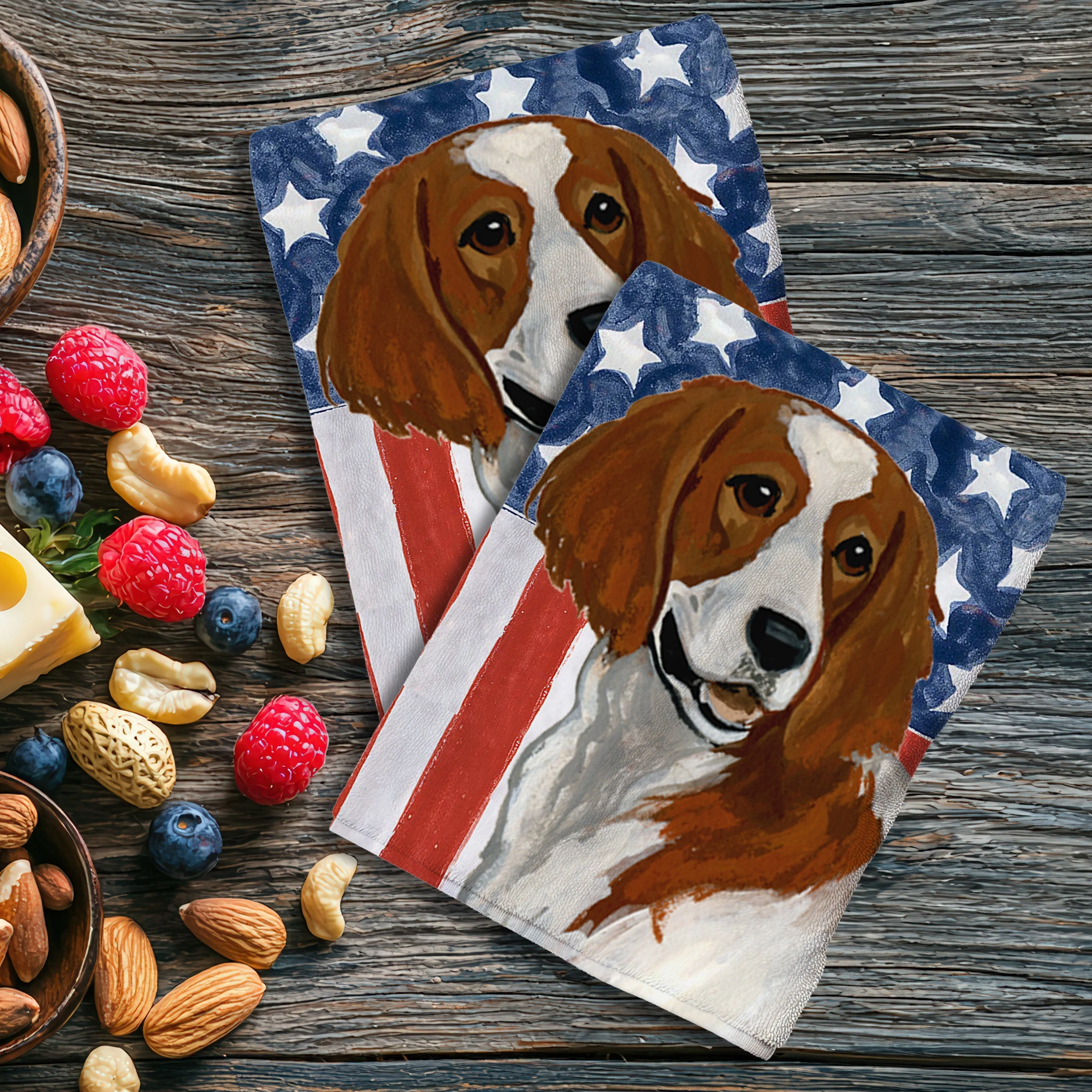 Irish Setter Americana Kitchen Towel Set - Image 2
