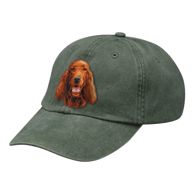 Irish Setter Embroidered Baseball Cap - Image 7