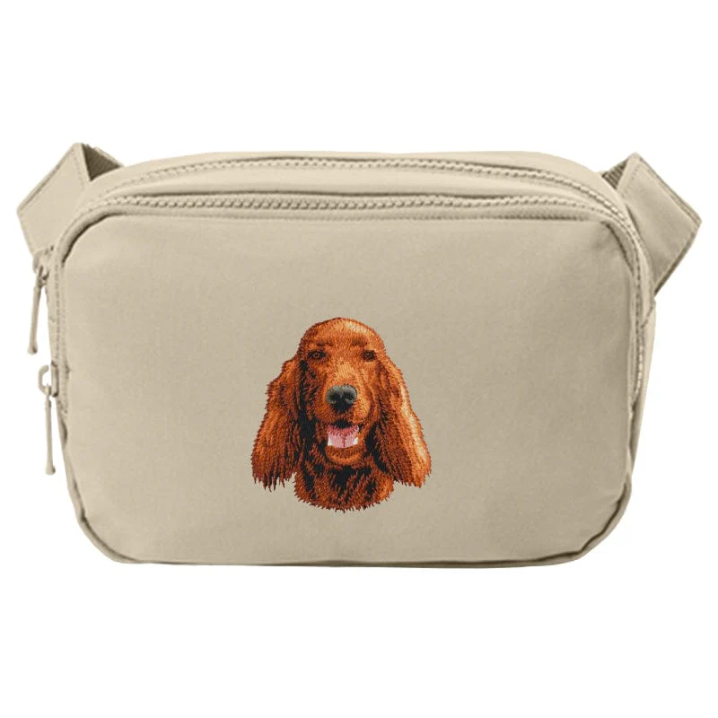 Irish Setter Embroidered Crossbody Bag - Image 3
