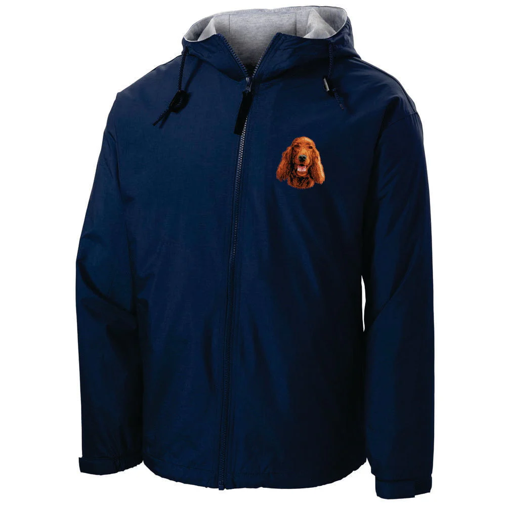 Irish Setter Embroidered Hooded Jacket - Image 4