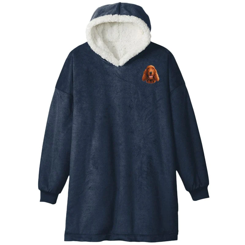 Irish Setter Embroidered Wearable Blanket - Image 5