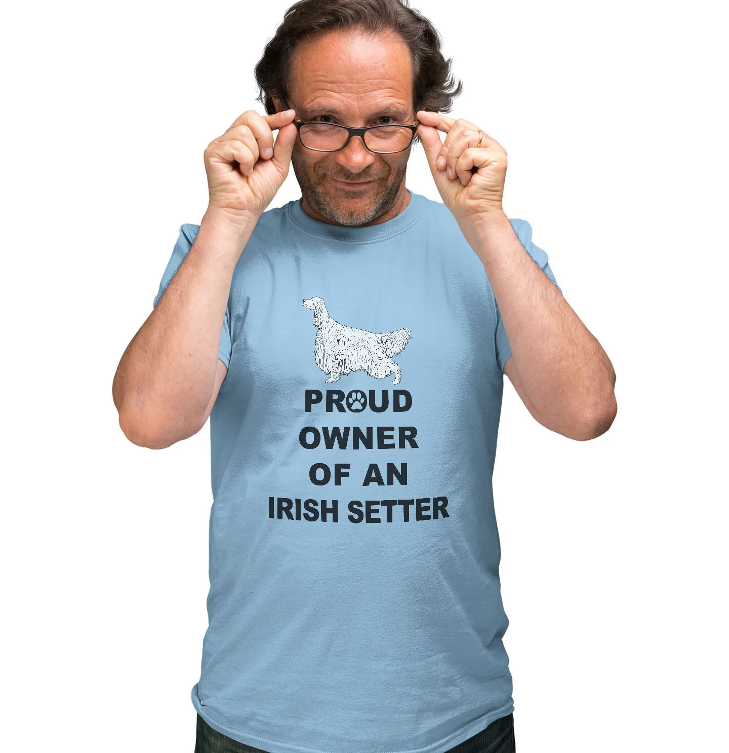 Irish Setter Proud Owner - Adult Unisex T-Shirt