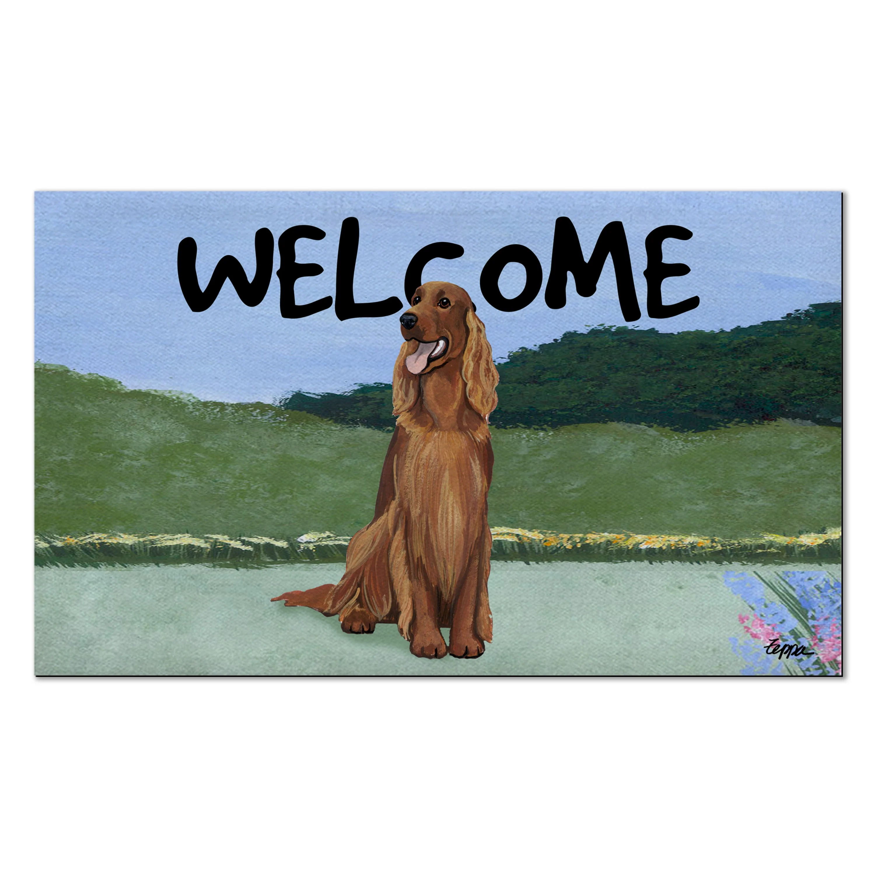 Irish Setter Welcome Mat - Image 10