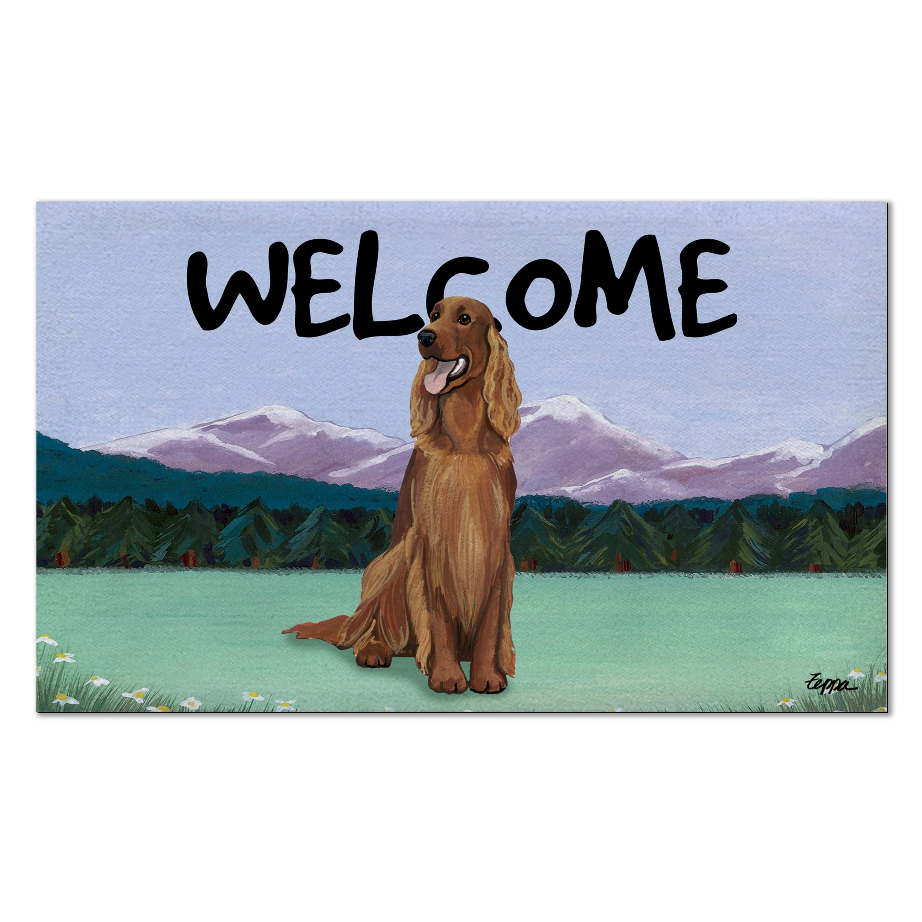 Irish Setter Welcome Mat - Image 11