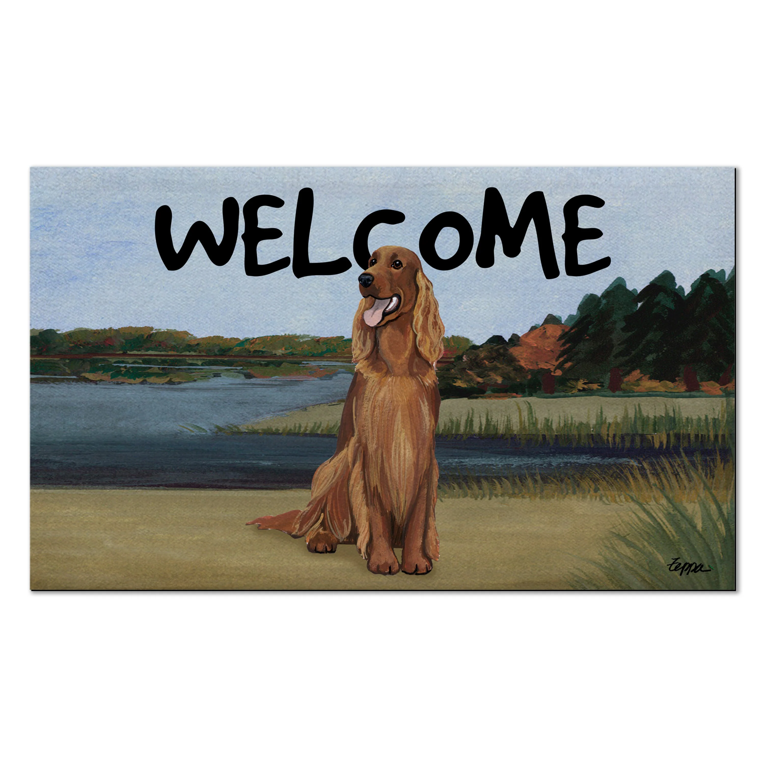 Irish Setter Welcome Mat - Image 12