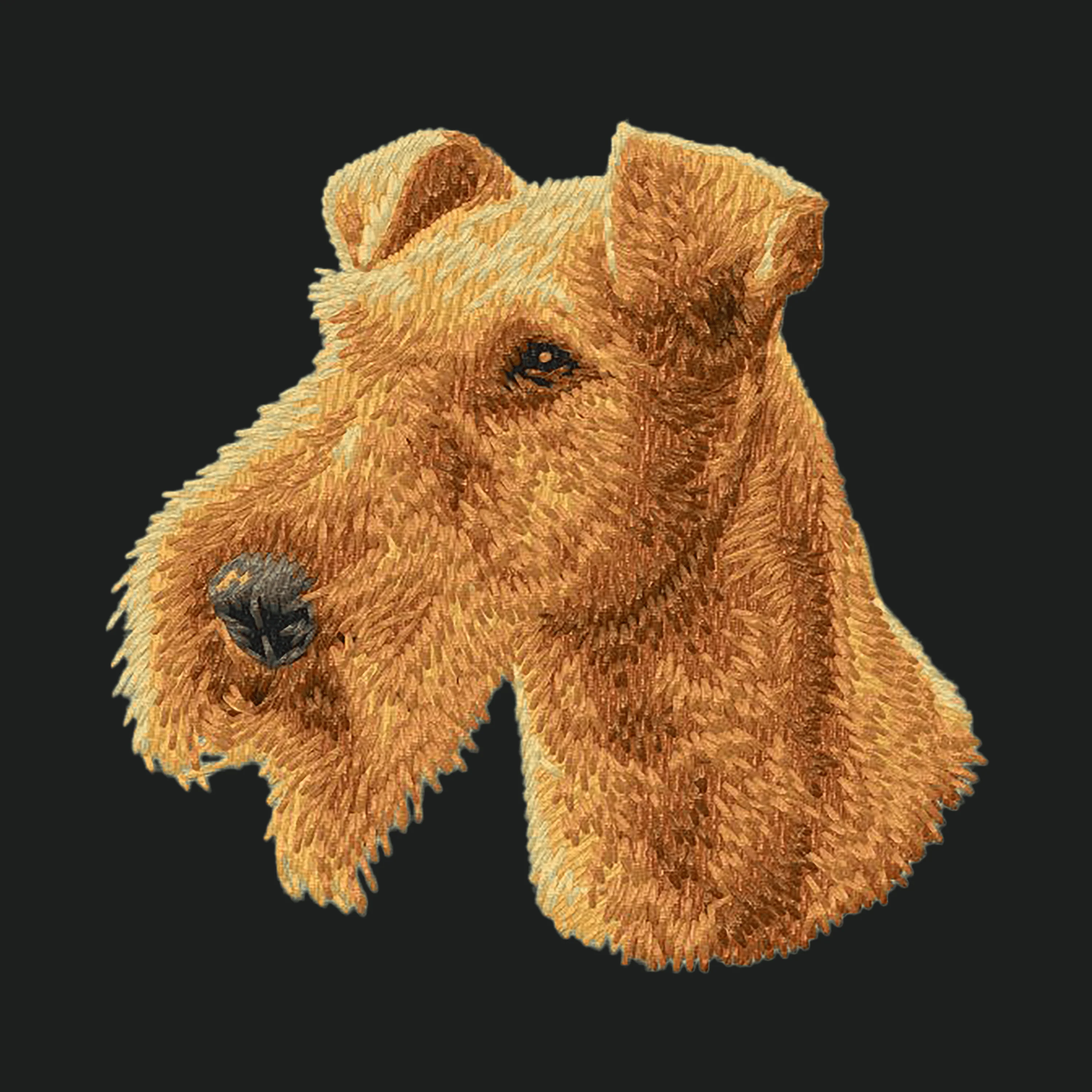 Irish Terrier Embroidered Crossbody Bag - Image 2