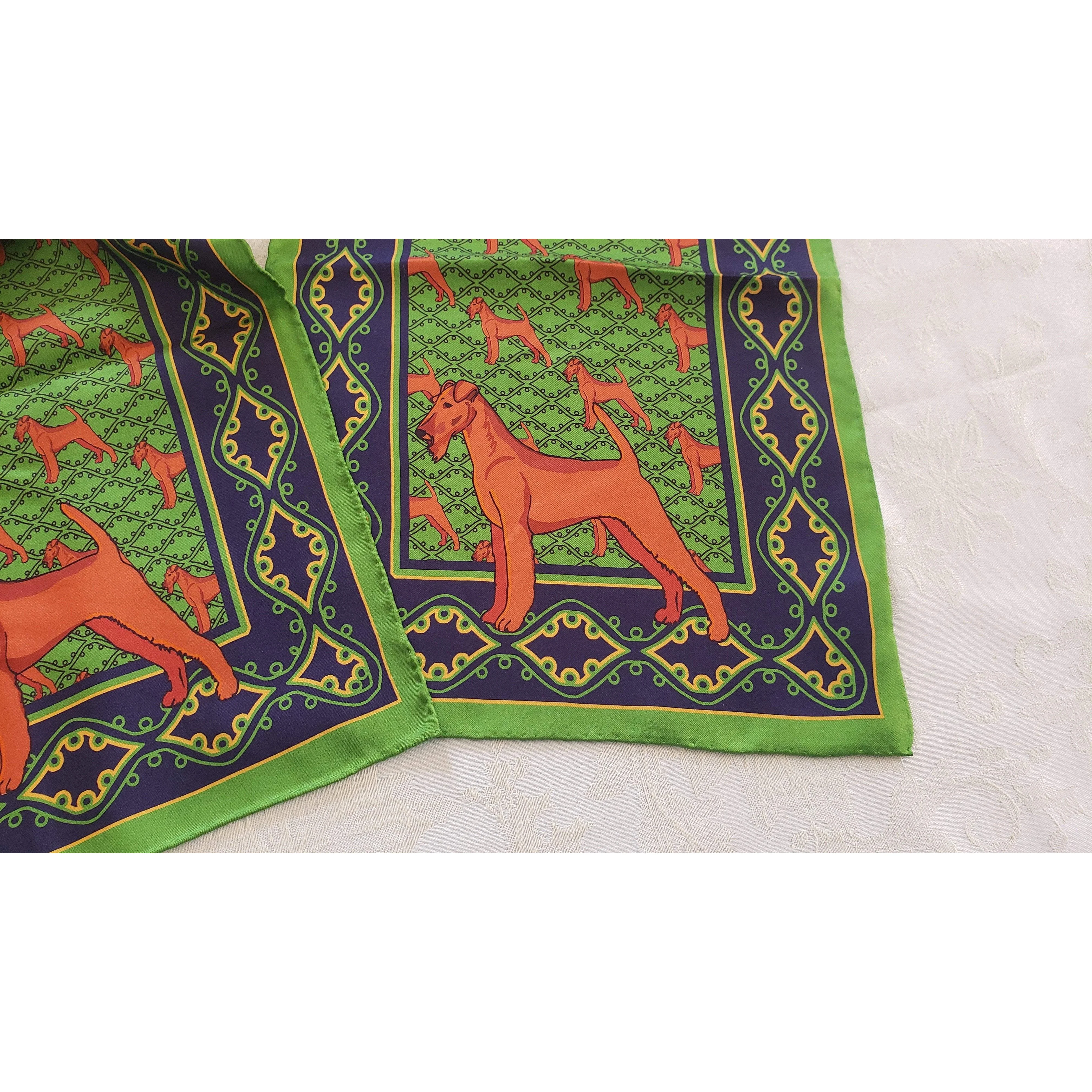Irish Terrier Oblong Silk Scarf - Image 4