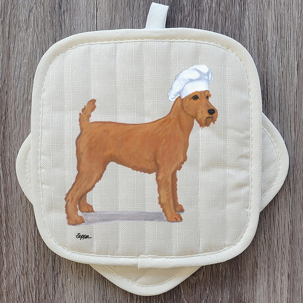 Irish Terrier  Pot Holder Set