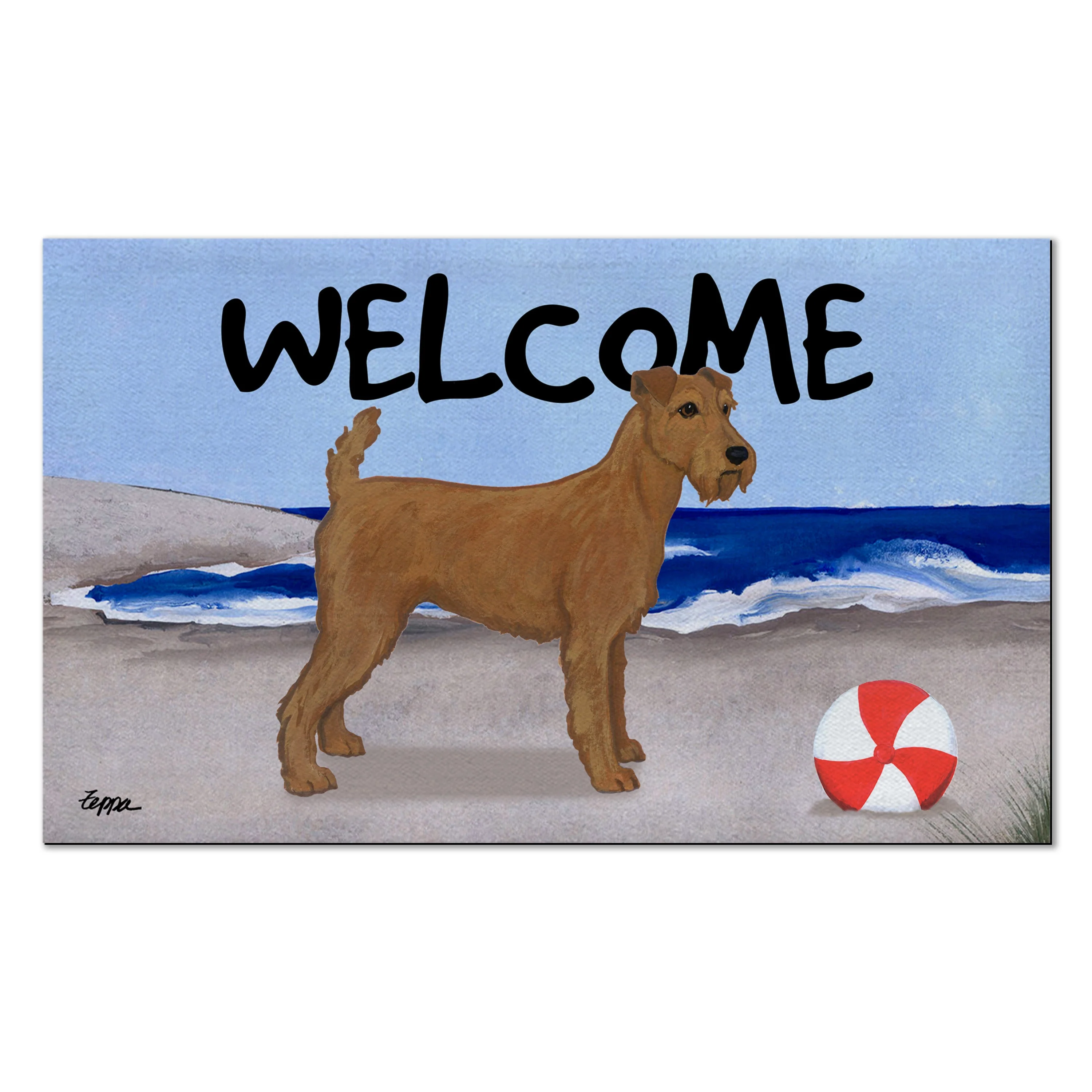 Irish Terrier Welcome Mat - Image 2