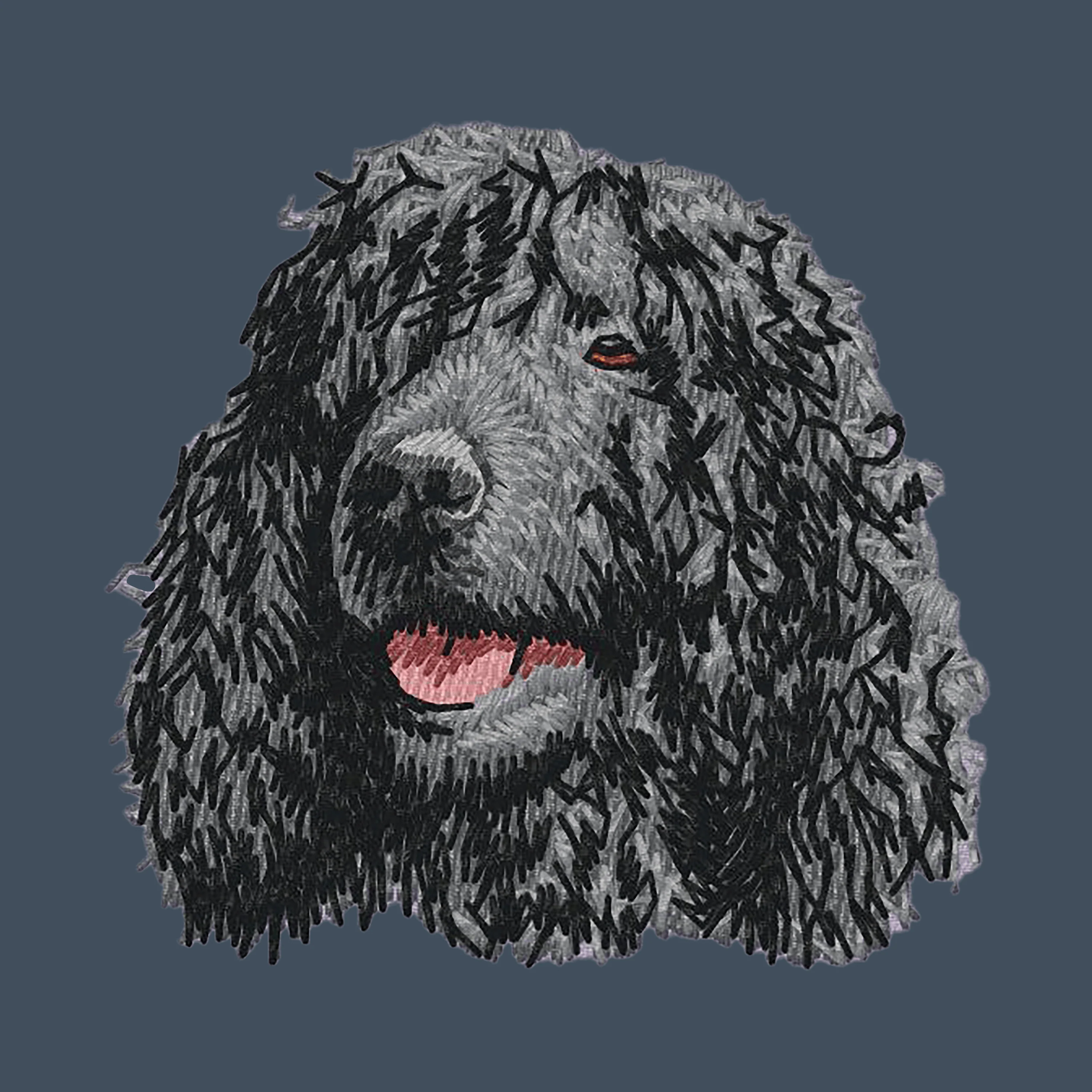Irish Water Spaniel Embroidered Baseball Cap - Image 3