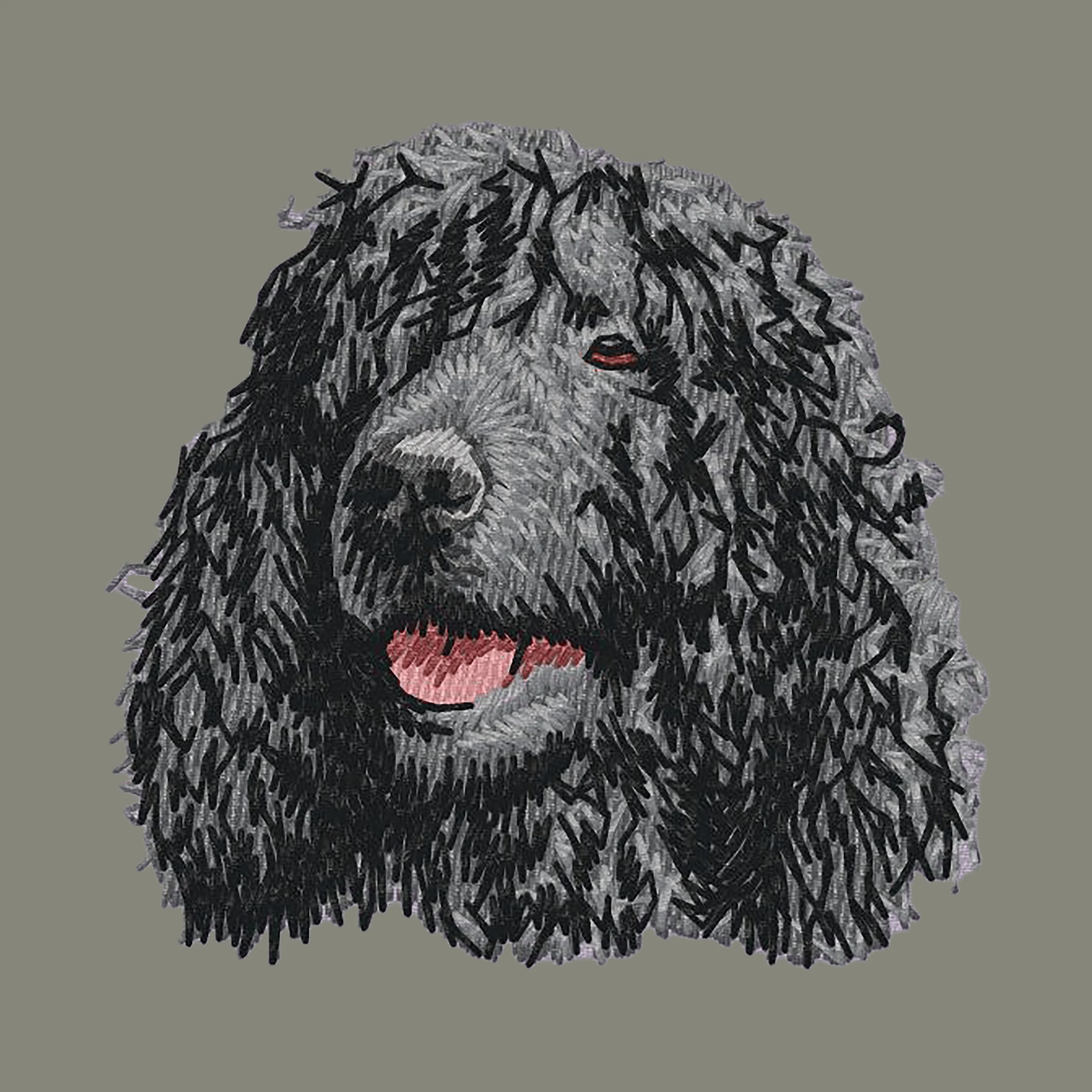 Irish Water Spaniel Embroidered Baseball Cap - Image 8