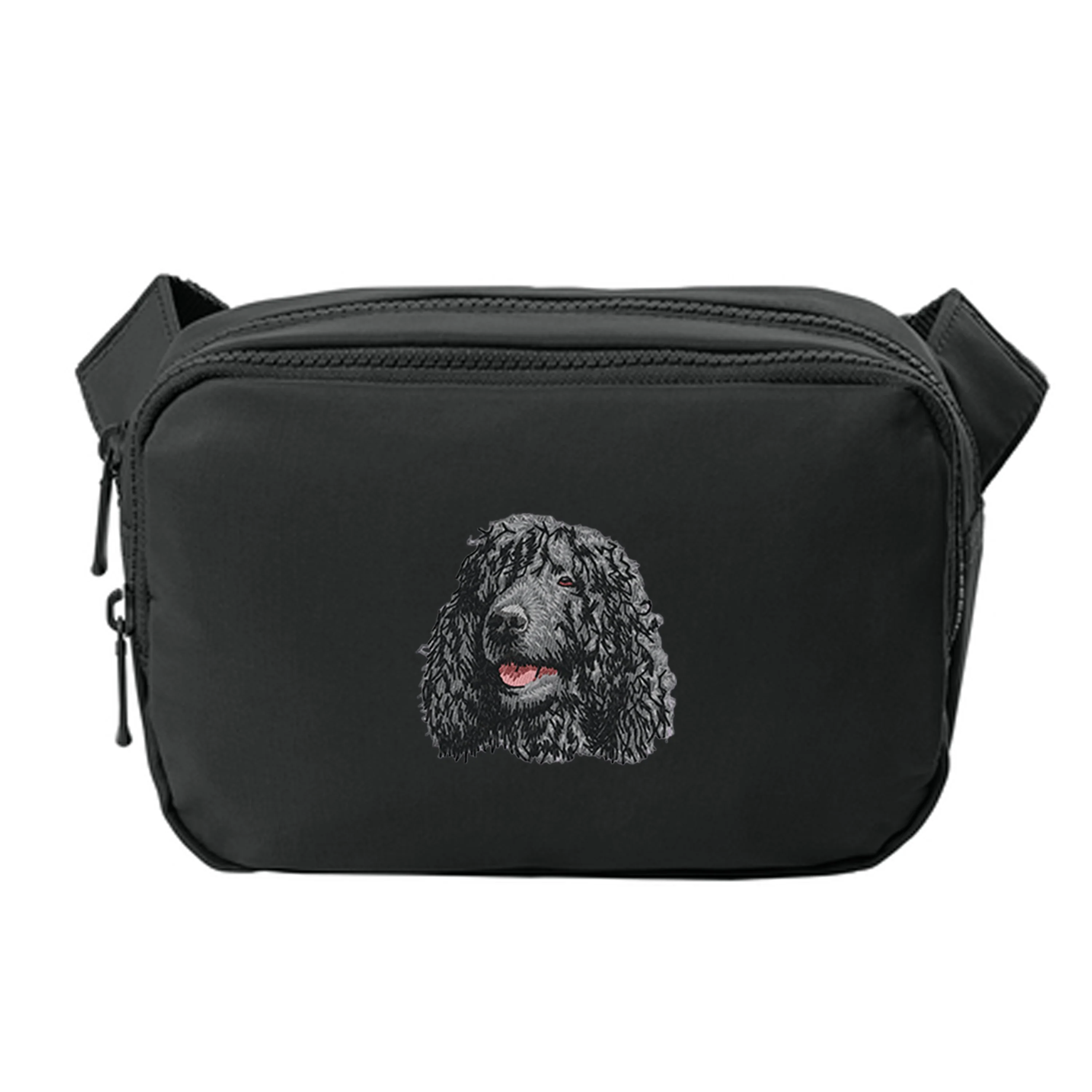 Irish Water Spaniel Embroidered Crossbody Bag - Image 3