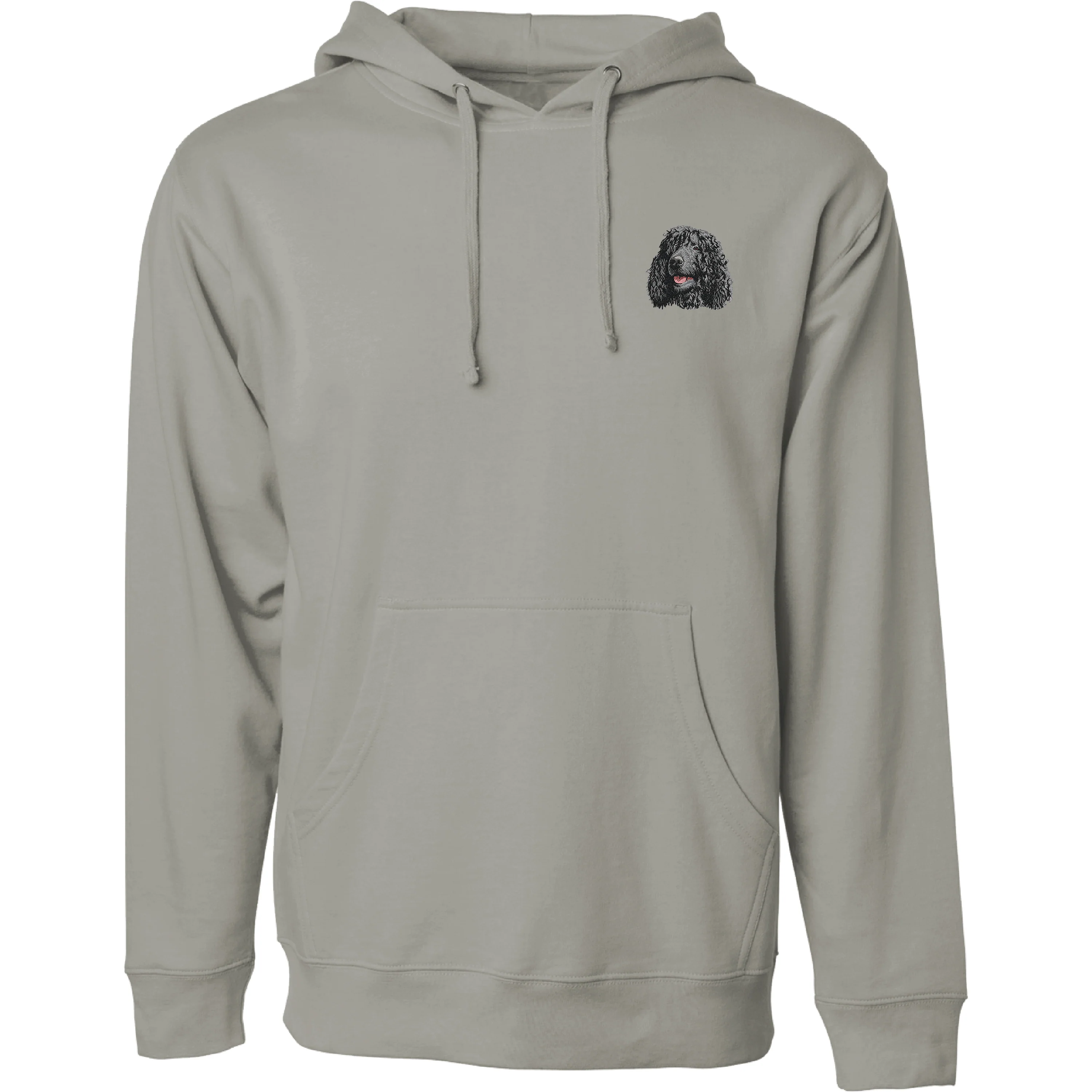 Irish Water Spaniel Embroidered Sweatshirt Hoodie - Image 4