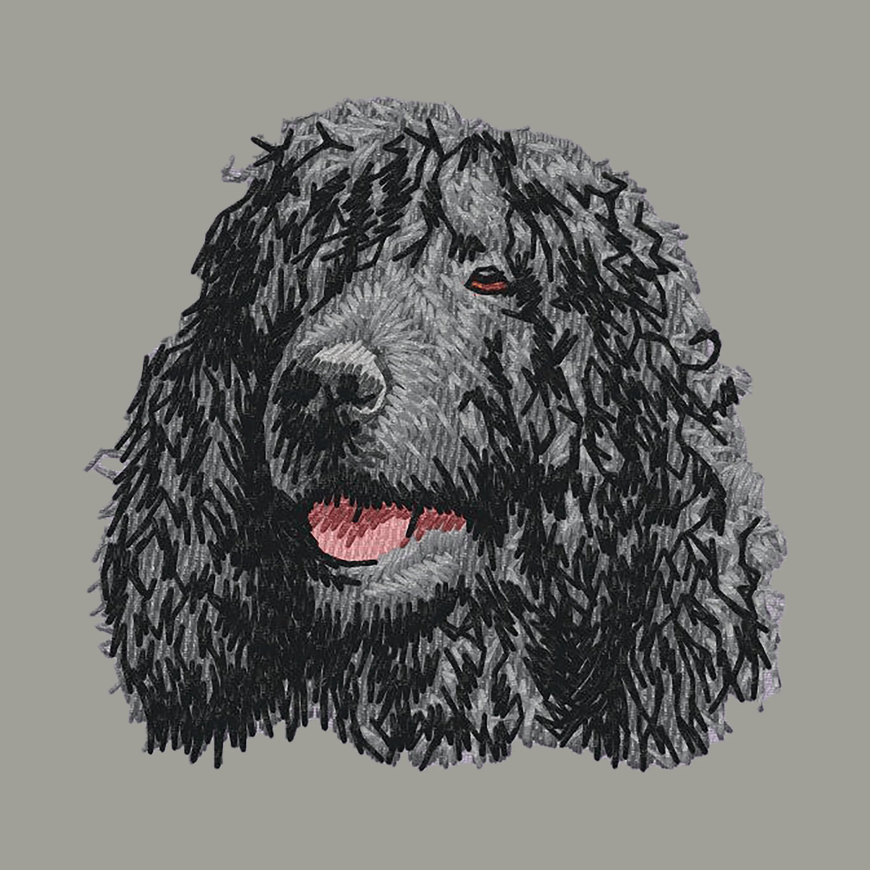 Irish Water Spaniel Embroidered Sweatshirt Hoodie - Image 6