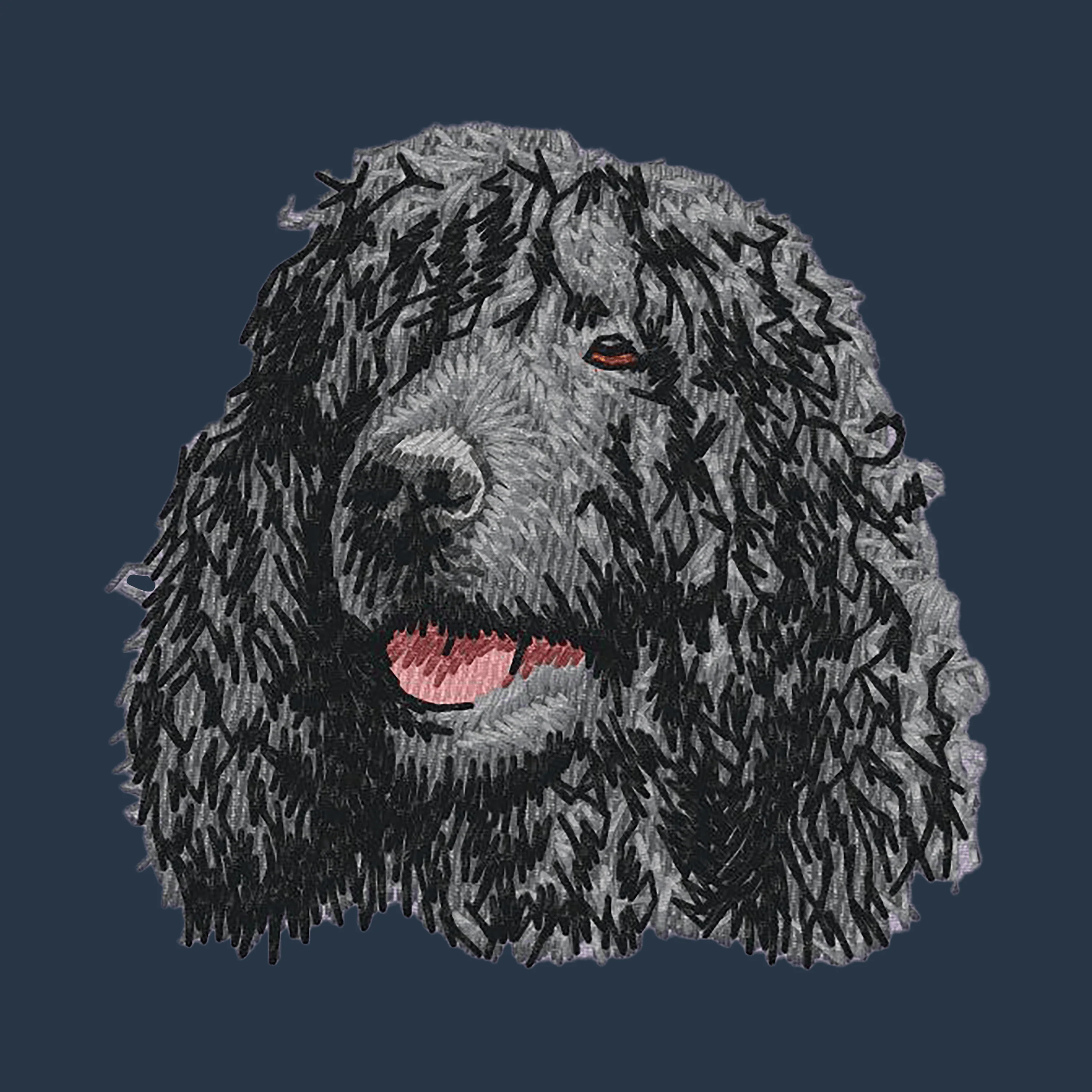 Irish Water Spaniel Embroidered Wearable Blanket - Image 6