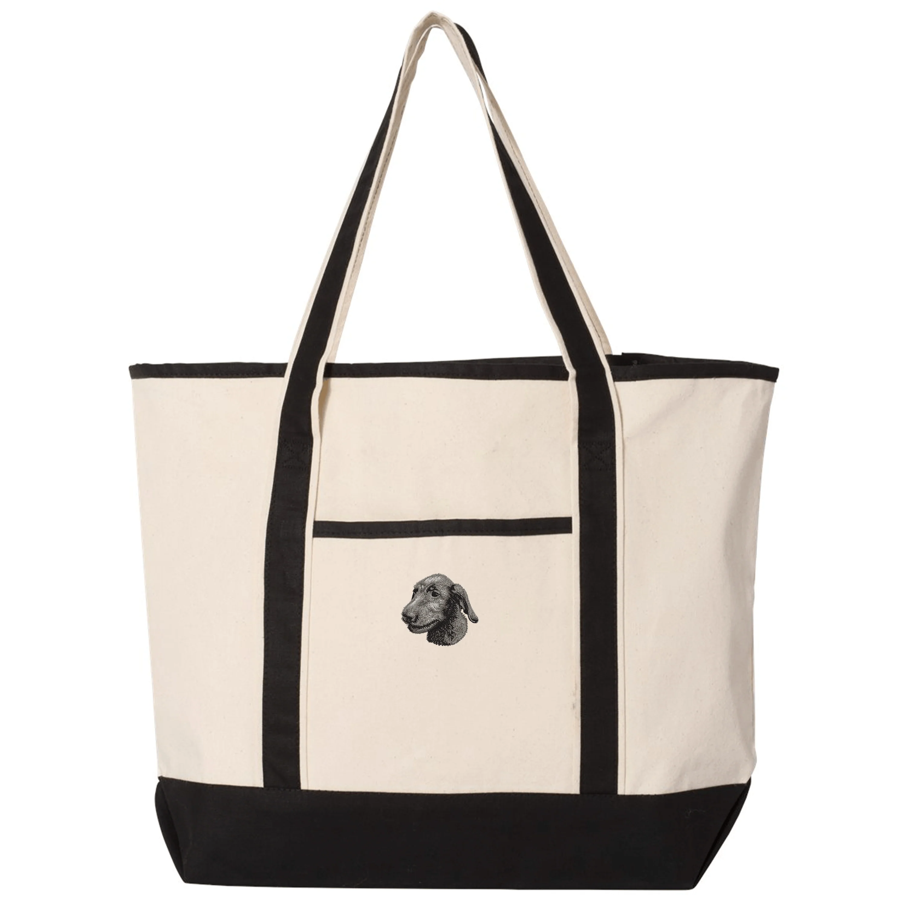 Irish Wolfhound Embroidered Tote