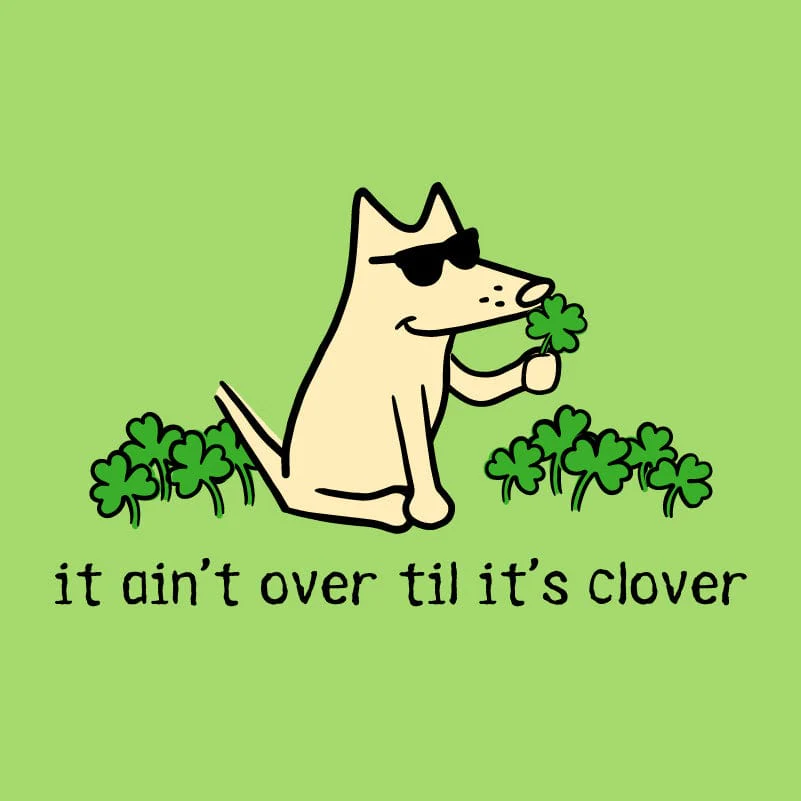 It Ain't Over Til It's Clover - Ladies Crewneck - Image 2