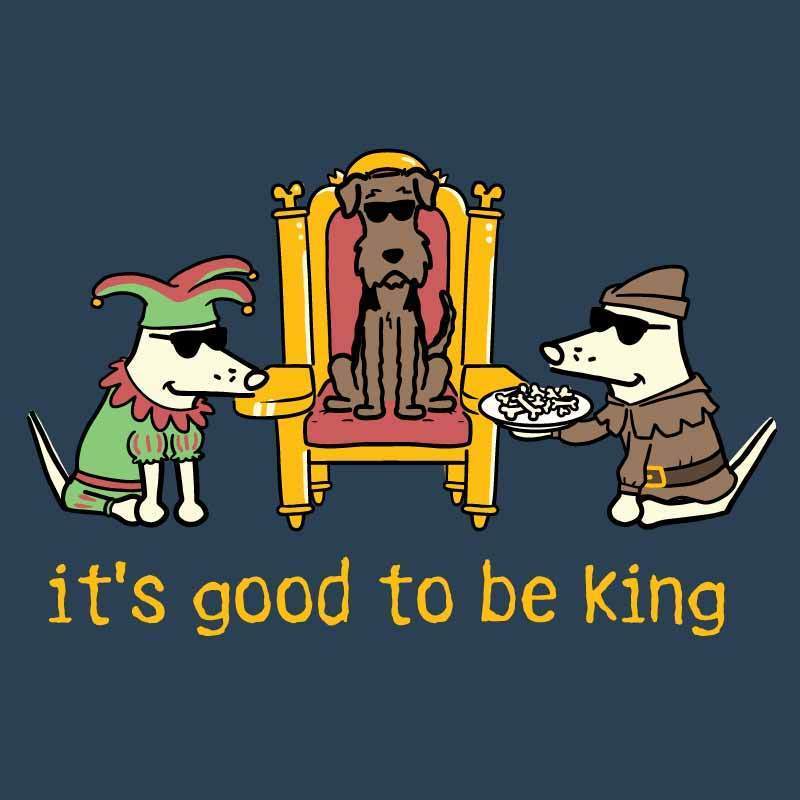 It’s Good To Be King  - Ladies Plus V-Neck Tee - Image 2