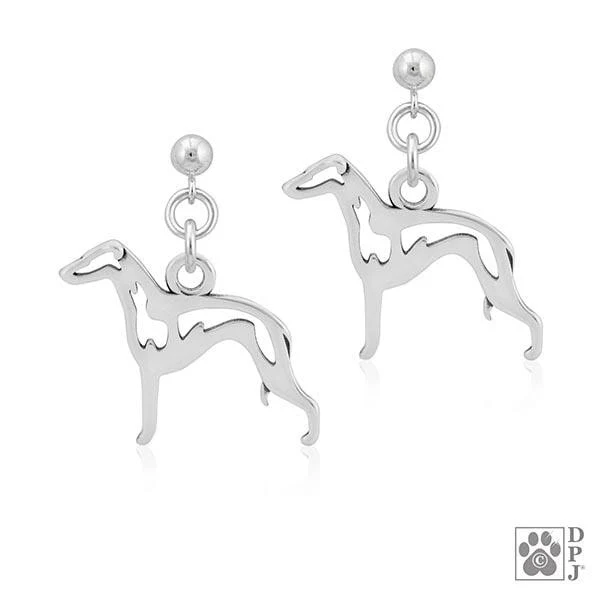 Italian Greyhound, Body, Earring - Image 2