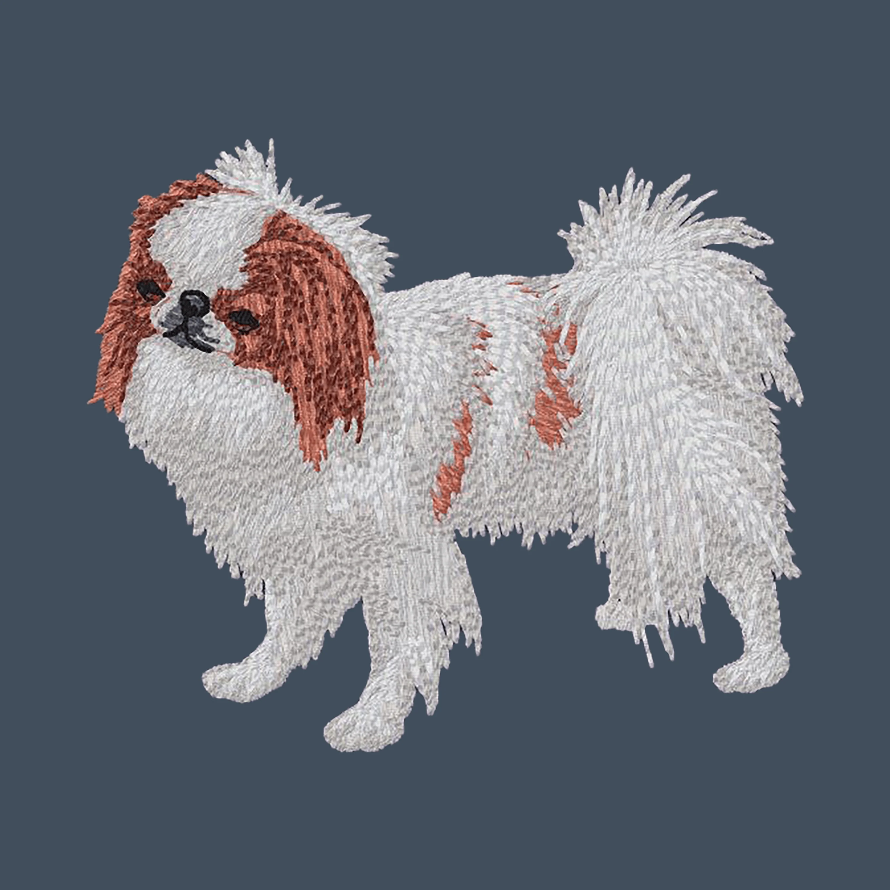 Japanese Chin Embroidered Baseball Cap - Image 2