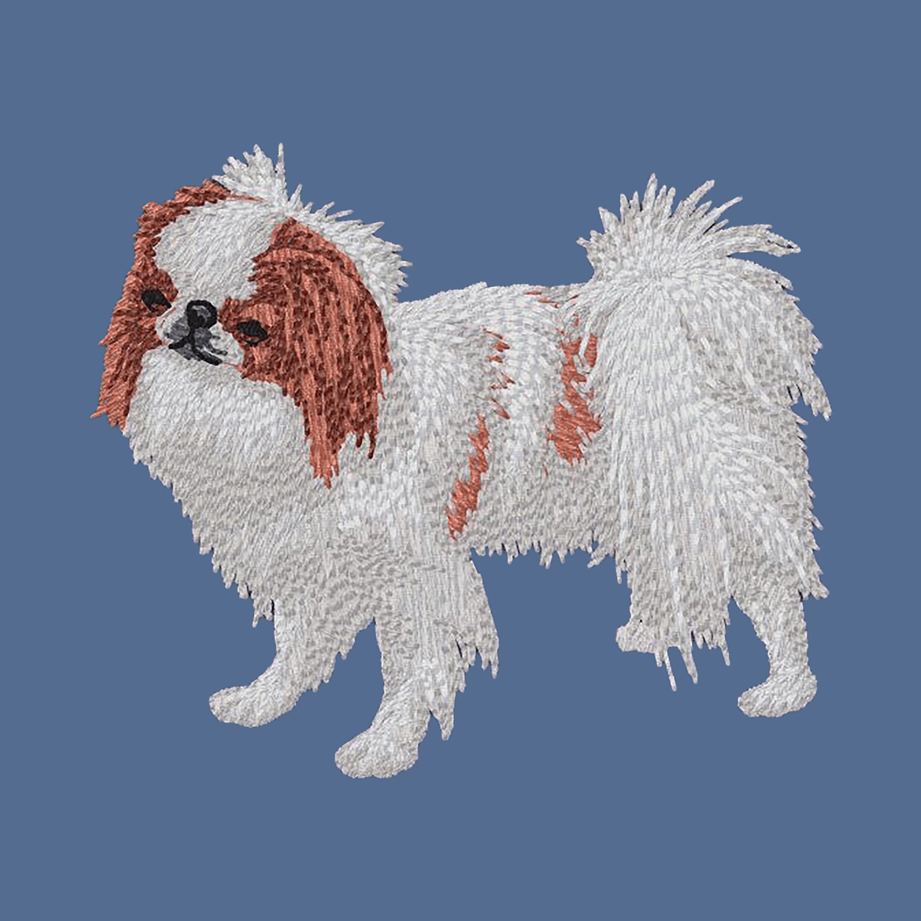 Japanese Chin Embroidered Baseball Cap - Image 4
