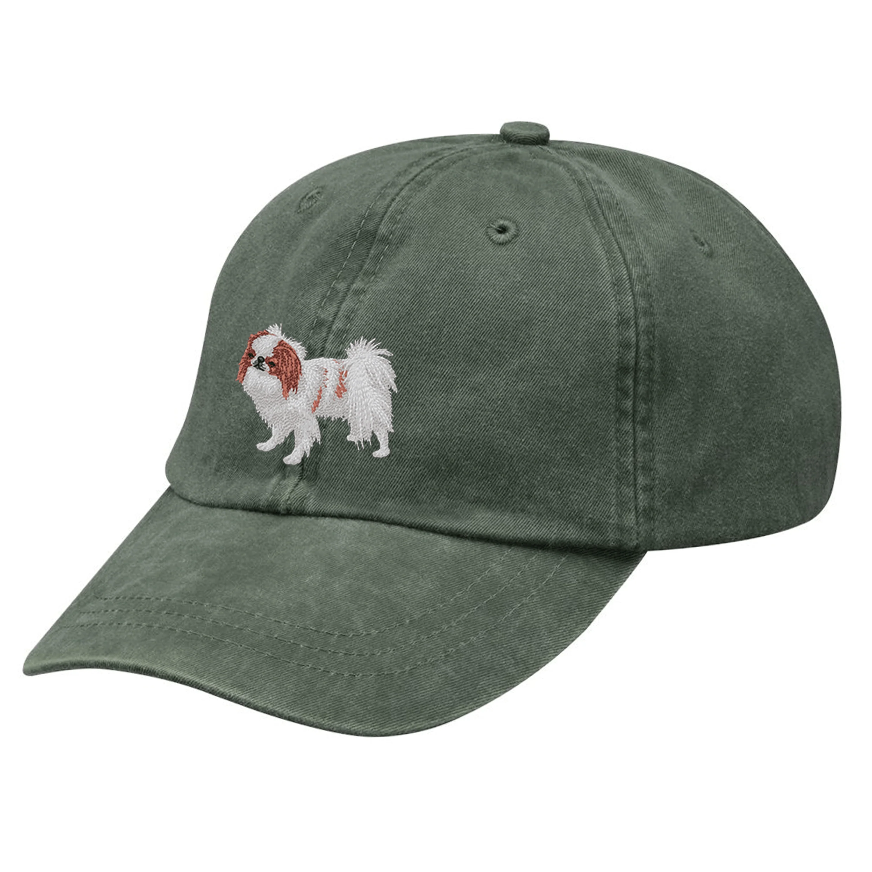 Japanese Chin Embroidered Baseball Cap - Image 5